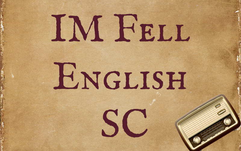 IM FELL English SC Font